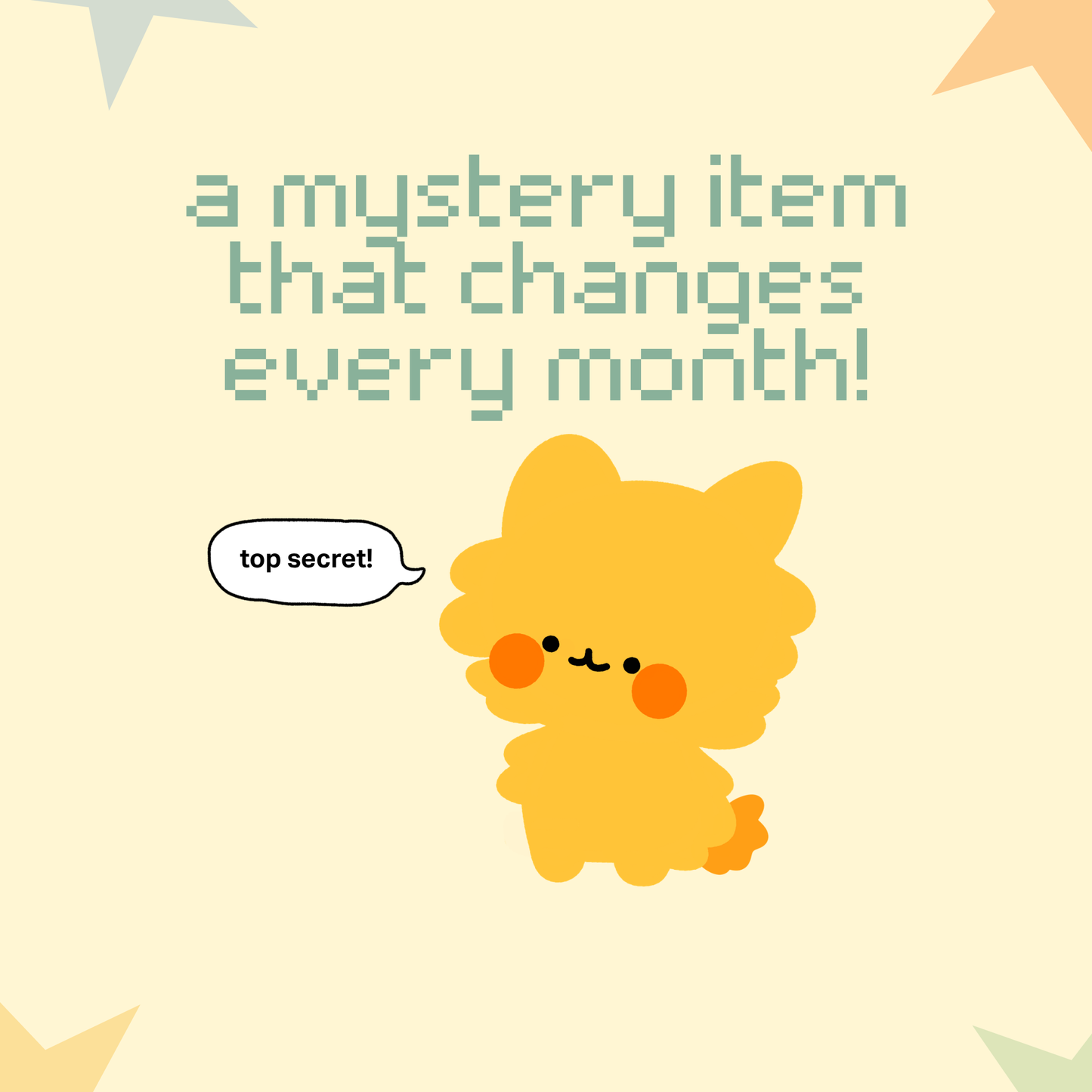 Monthly Snail Mail Club